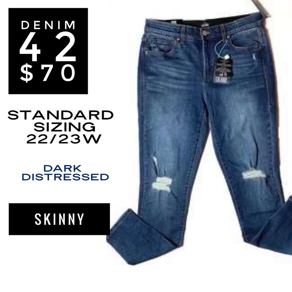 LuLaRoe distressed skinny